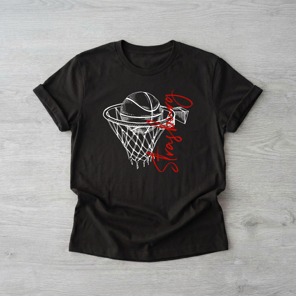 Strasburg Basketball | Adult T-Shirt | DTF Printed