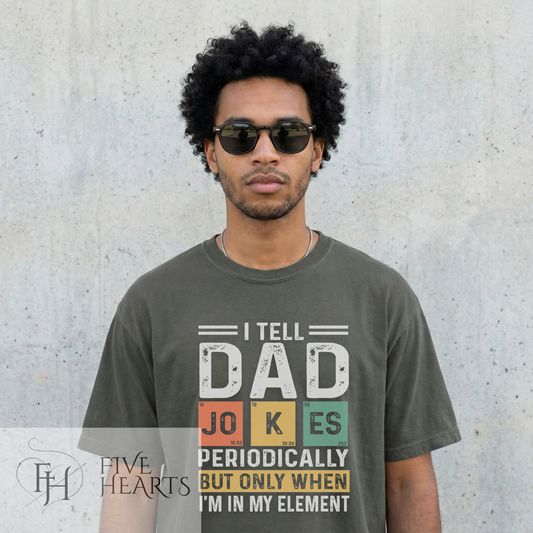 Dad Jokes | Graphic Tee | DTF Printed