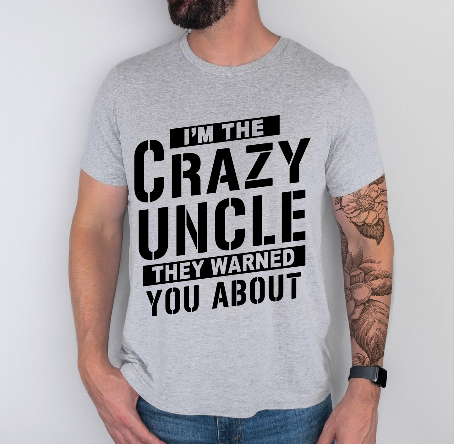 Crazy Uncle | Printed