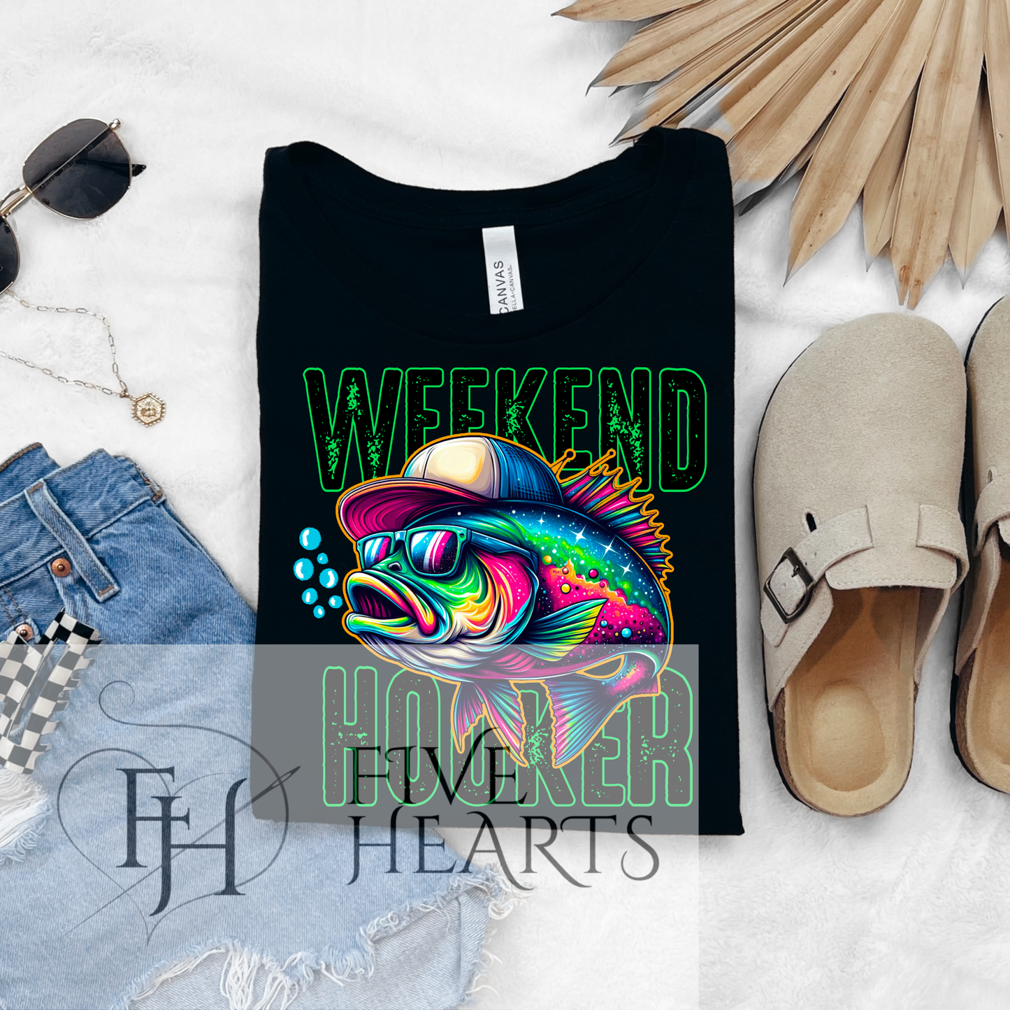 Weekend Hooker | Graphic Tee | DTF Printed