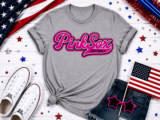 Pink Sox | Print on Hand