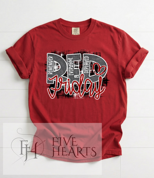 R.E.D Friday | Military Deployment Tee