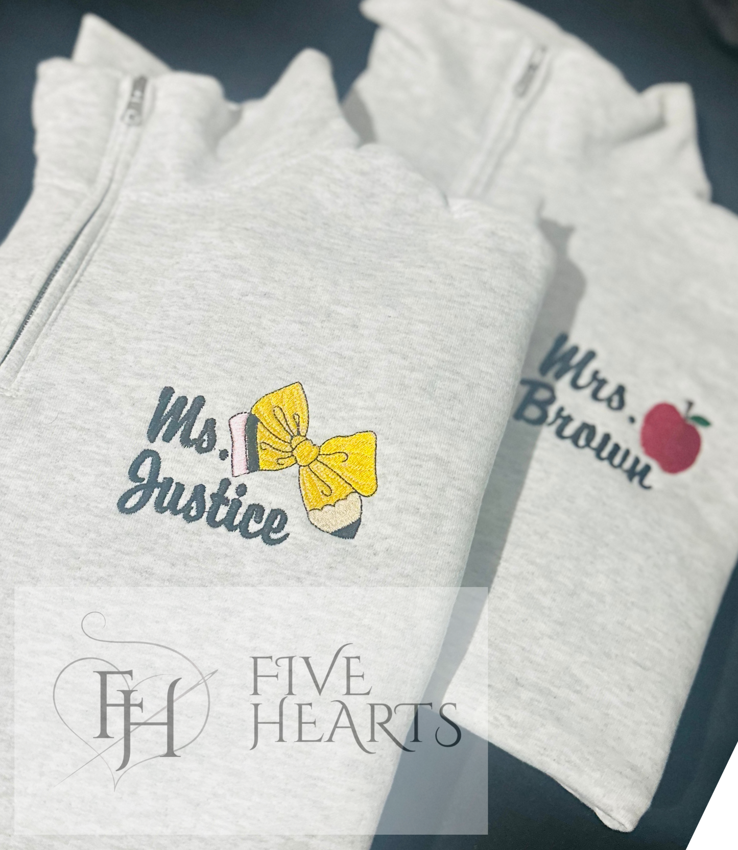 Teacher Pocket | Embroidery
