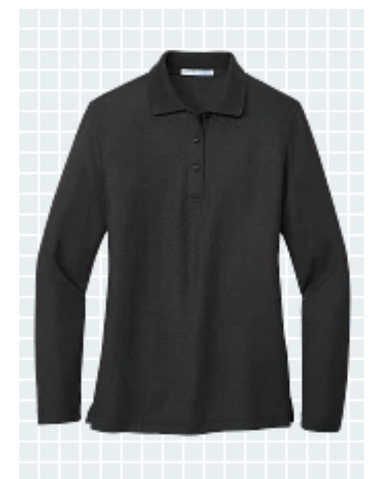 Reserved for Needham: Women's Port Authority L500LS Silk Touch™ Long Sleeve Polo