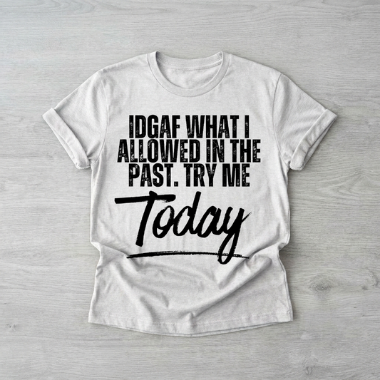 Try me | Printed