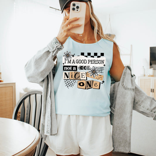 Good Person Not a Nice One | Printed