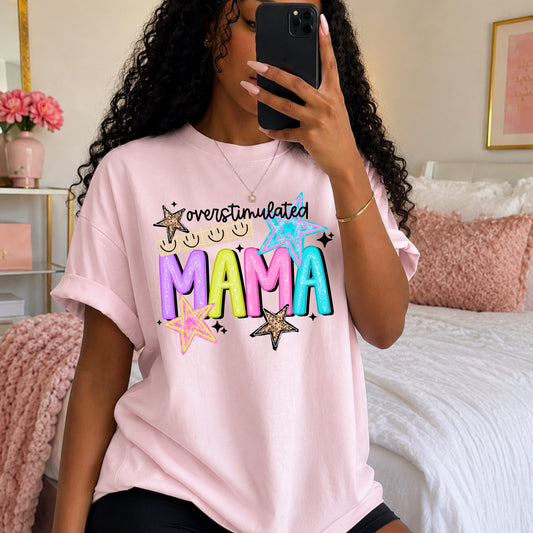 Overstimulated Mama | Printed
