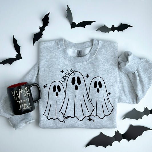 Spooky Trio Ghosts | Halloween | Printed