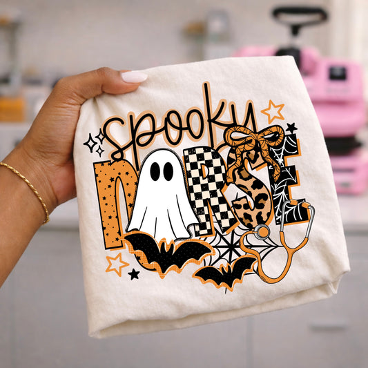 Spooky nurse | Halloween | Printed