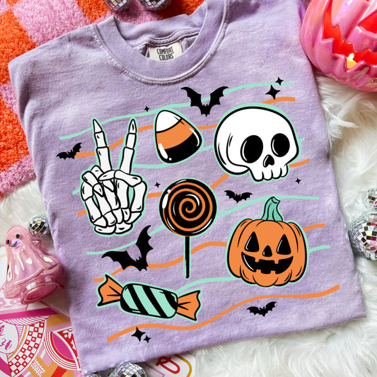 Halloween Icons Collage | Halloween | Printed
