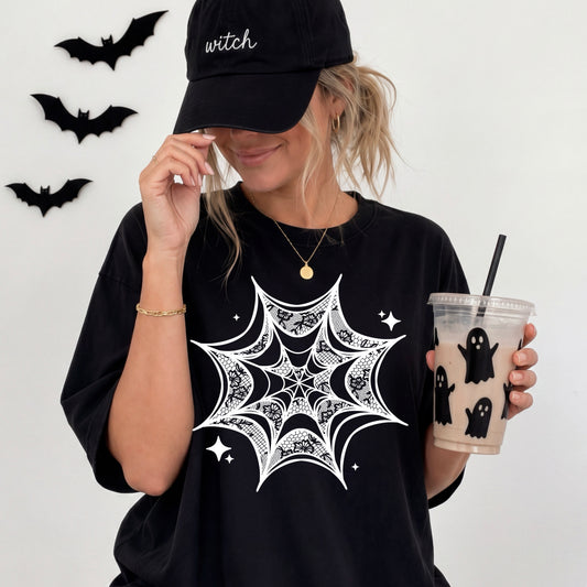 Lace Spider Web | Halloween | Printed