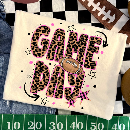 Game Day Leopard | Printed