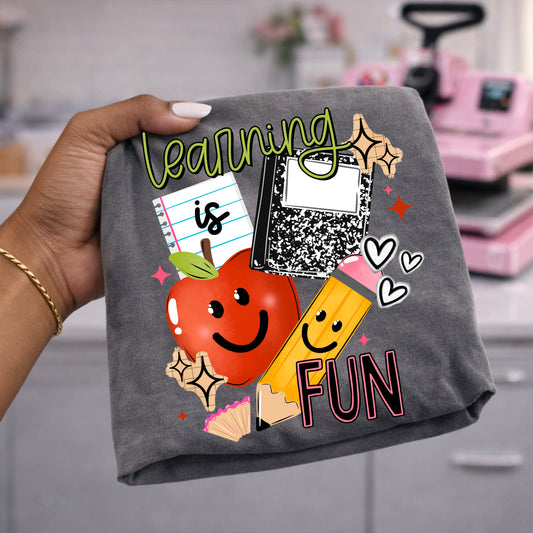 Learning Is Fun | Printed
