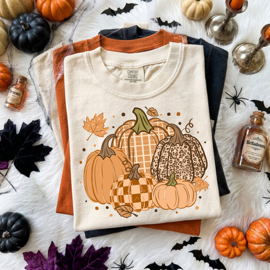 Patterned Pumpkins | Halloween | Printed