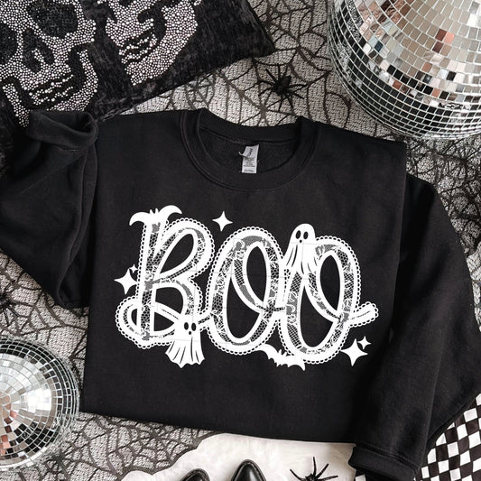 Boo Lace | Halloween | Printed
