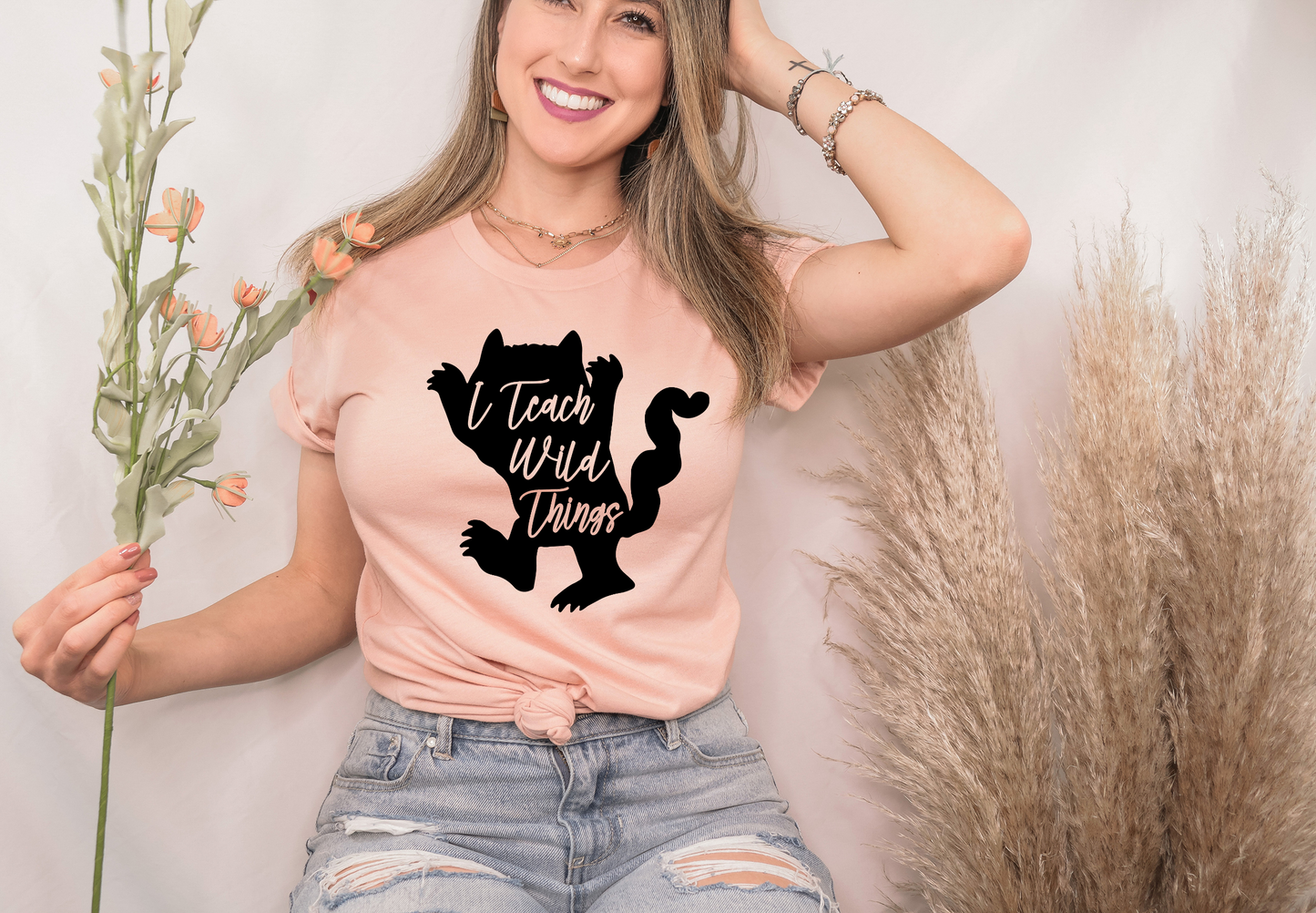 I teach wild things | Printed