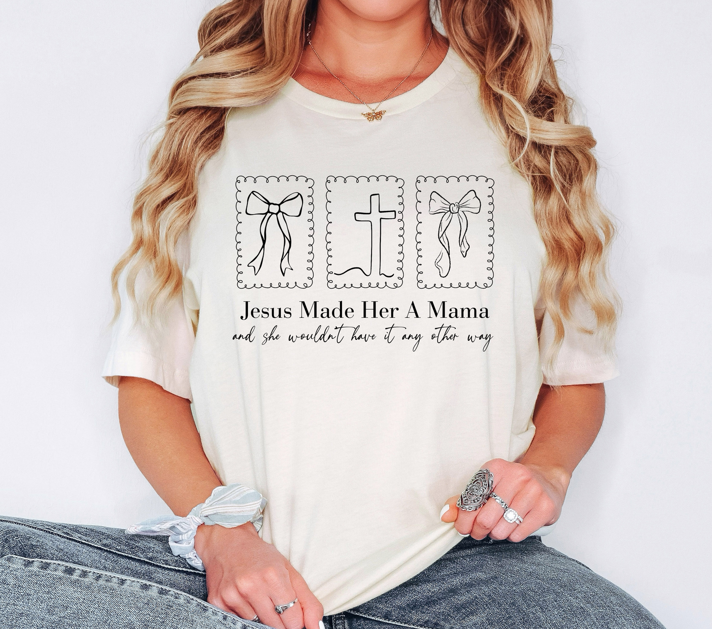 Jesus made her a mama | Printed