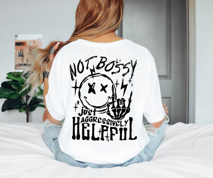 Not bossy | Printed