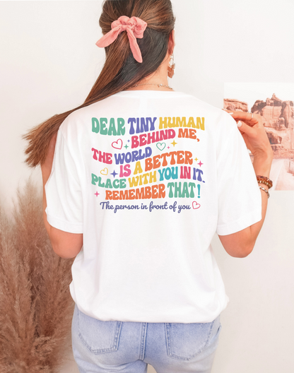 Dear Tiny Human | Printed