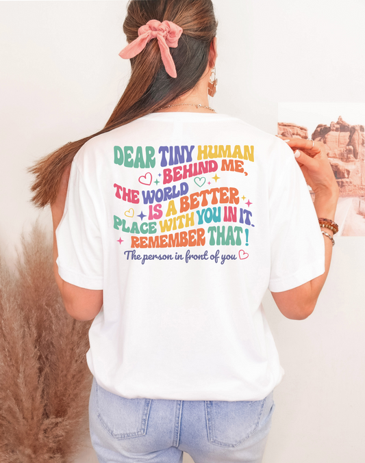 Dear Tiny Human | Printed