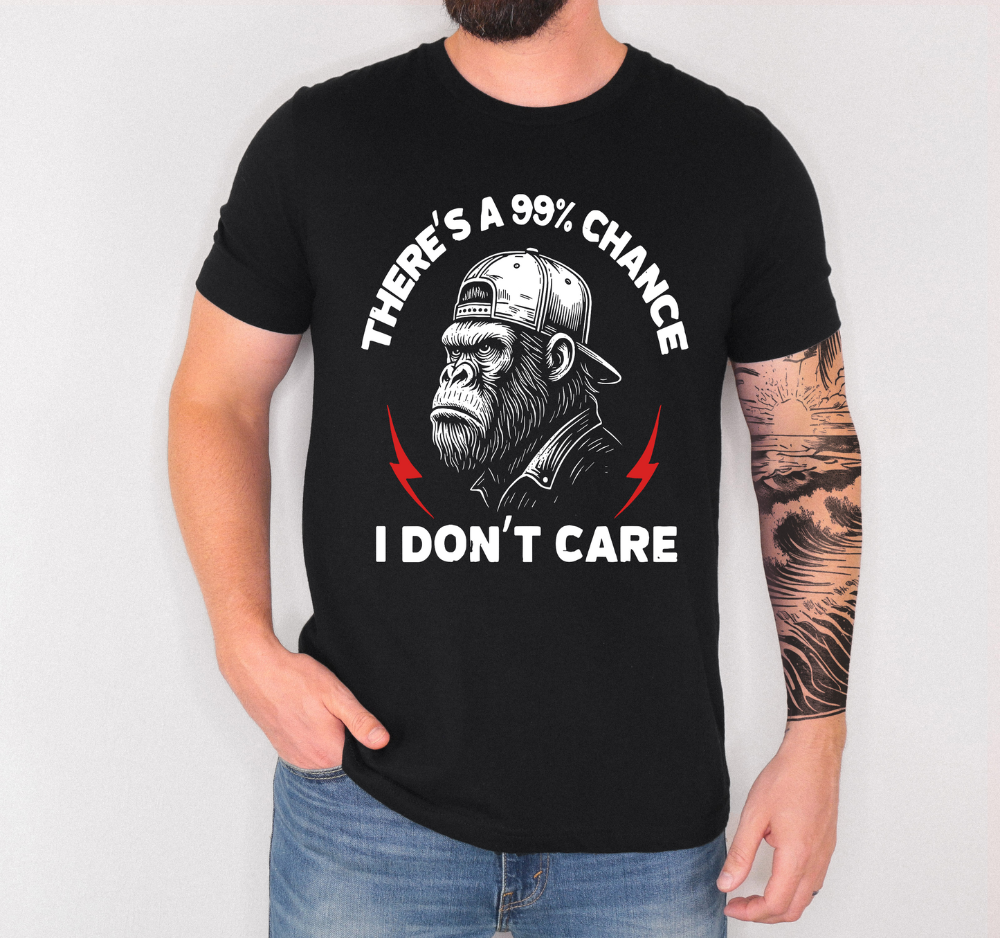 I don't care | Printed