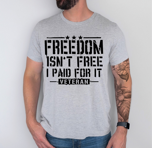 Freedom isn't free | Printed