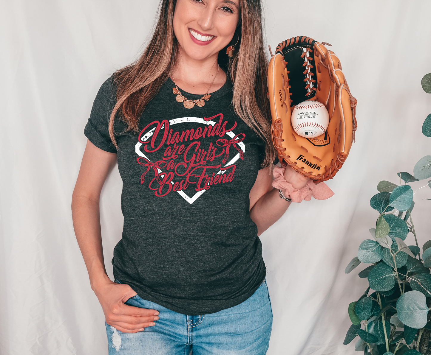 Diamonds are a girls best friend | Printed