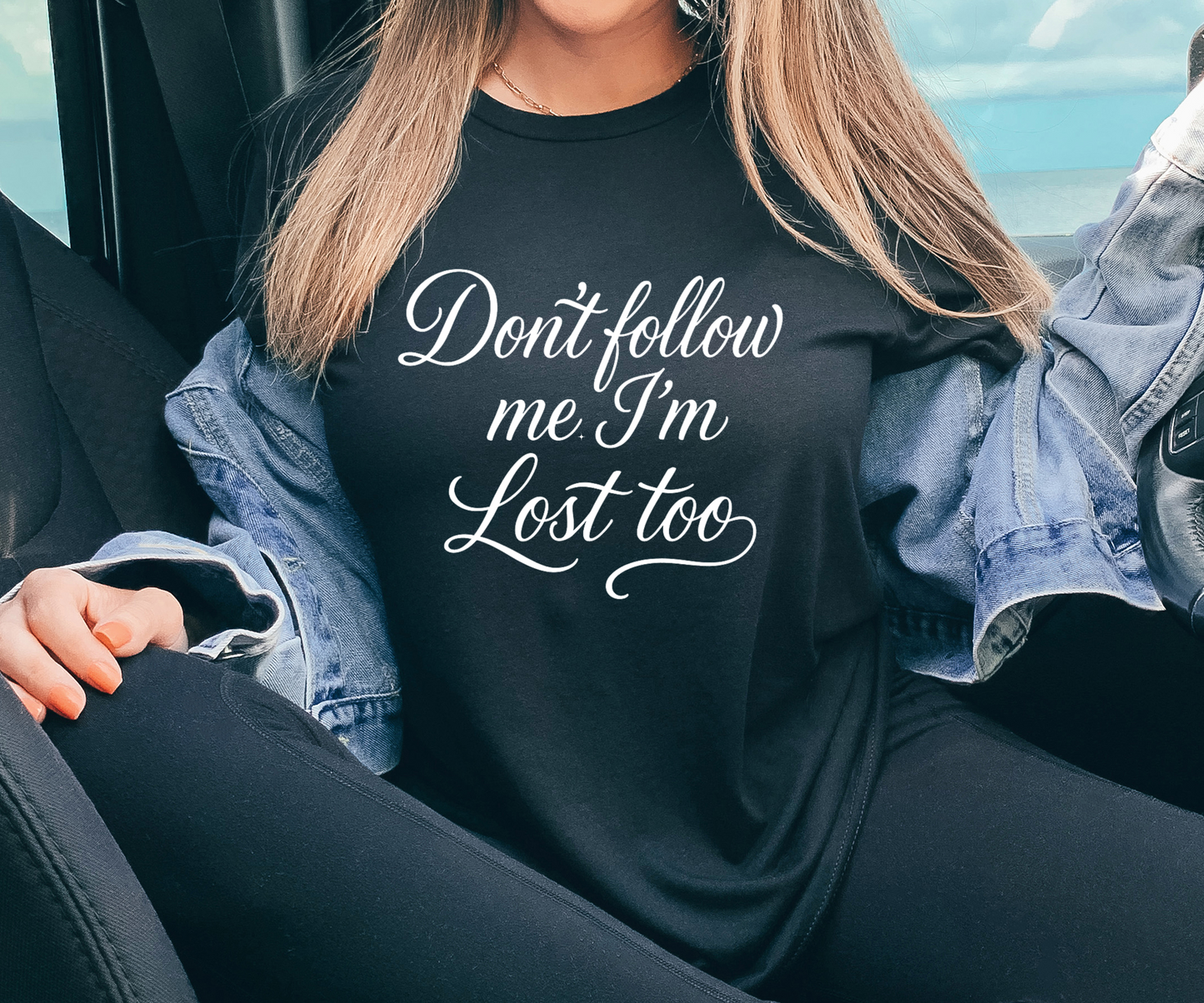 I'm lost | Printed